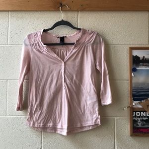 Light pink top